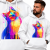 BLUZA Z KAPTUREM ZWIERZĘTA    KOT 1
